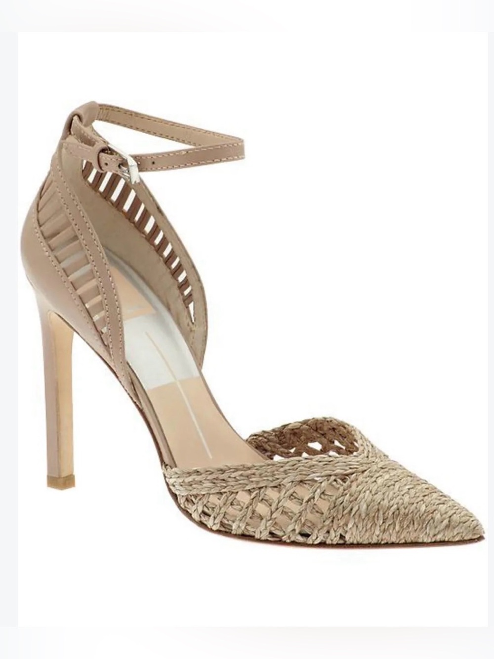 Dolce Vita 'Kahlia' Neutral Woven Occasion Pump  Size 10